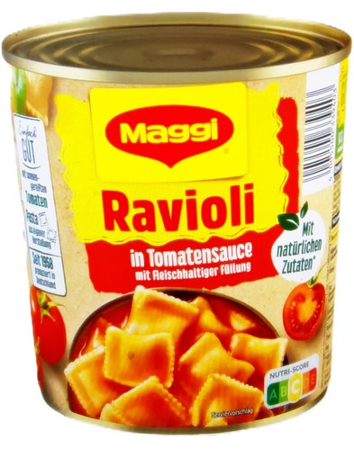 Maggi ravioli tomatensauce - ravioli,