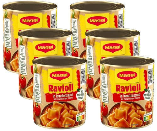 Maggi ravioli tomatensauce - ravioli, in