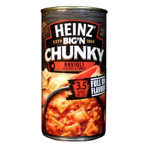 Heinz big chunky ravioli - chunky,