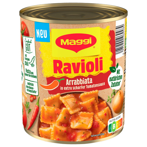 Maggi ravioli arrabbiata - maggi,