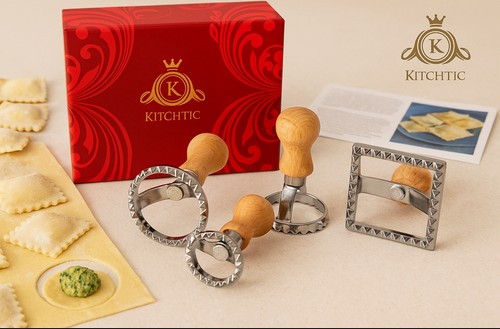Premium ravioli ausstecher - ausstecher, set