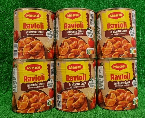 6x maggi ravioli - 4,08€/kg),