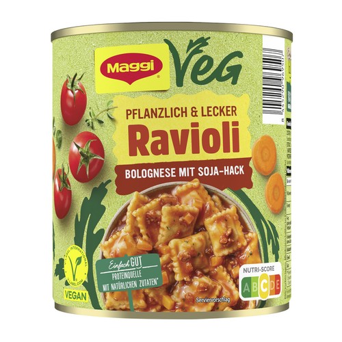 Maggi ravioli vegane bolognese - maggi,