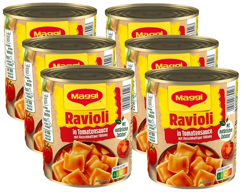 Maggi ravioli tomatensauce - ravioli, in