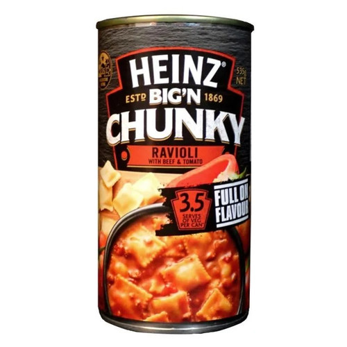 Heinz big chunky ravioli - heinz, big'n